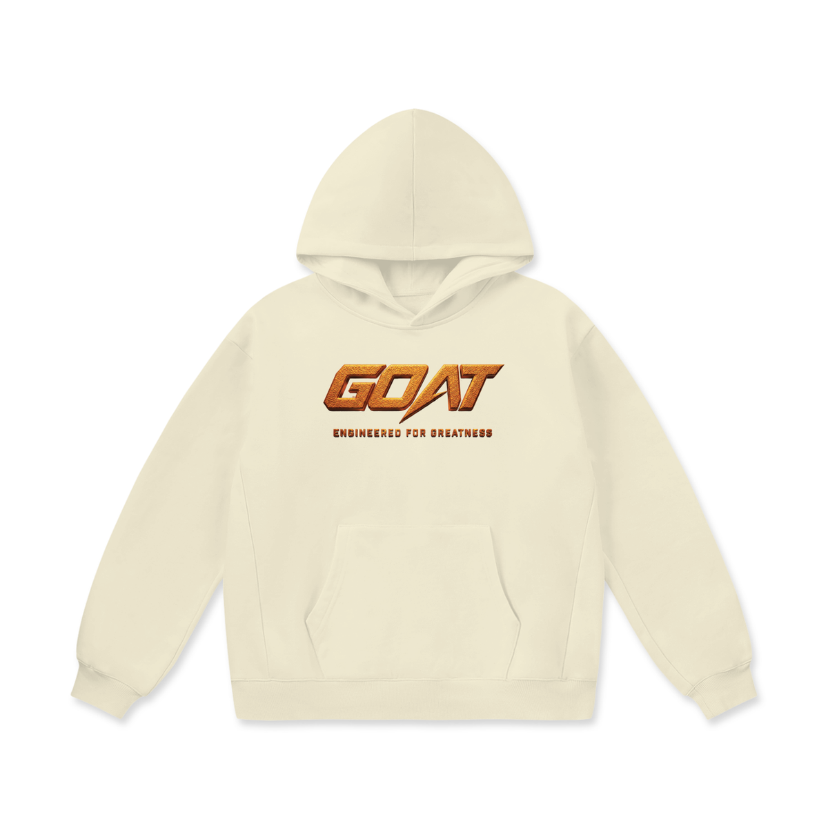 GOAT SOCIETY Standing on Business Oversized Heavyweight Fleece Hoodie