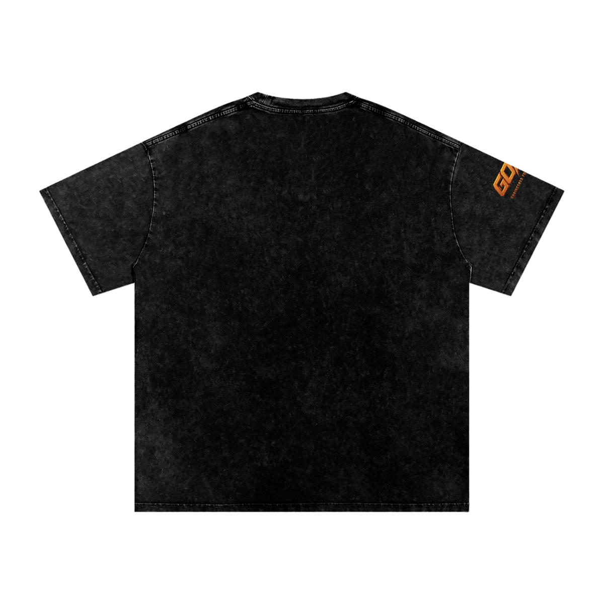 GOAT SOCIETY Championship DNA Snow Washed Oversized Cotton T-Shirt