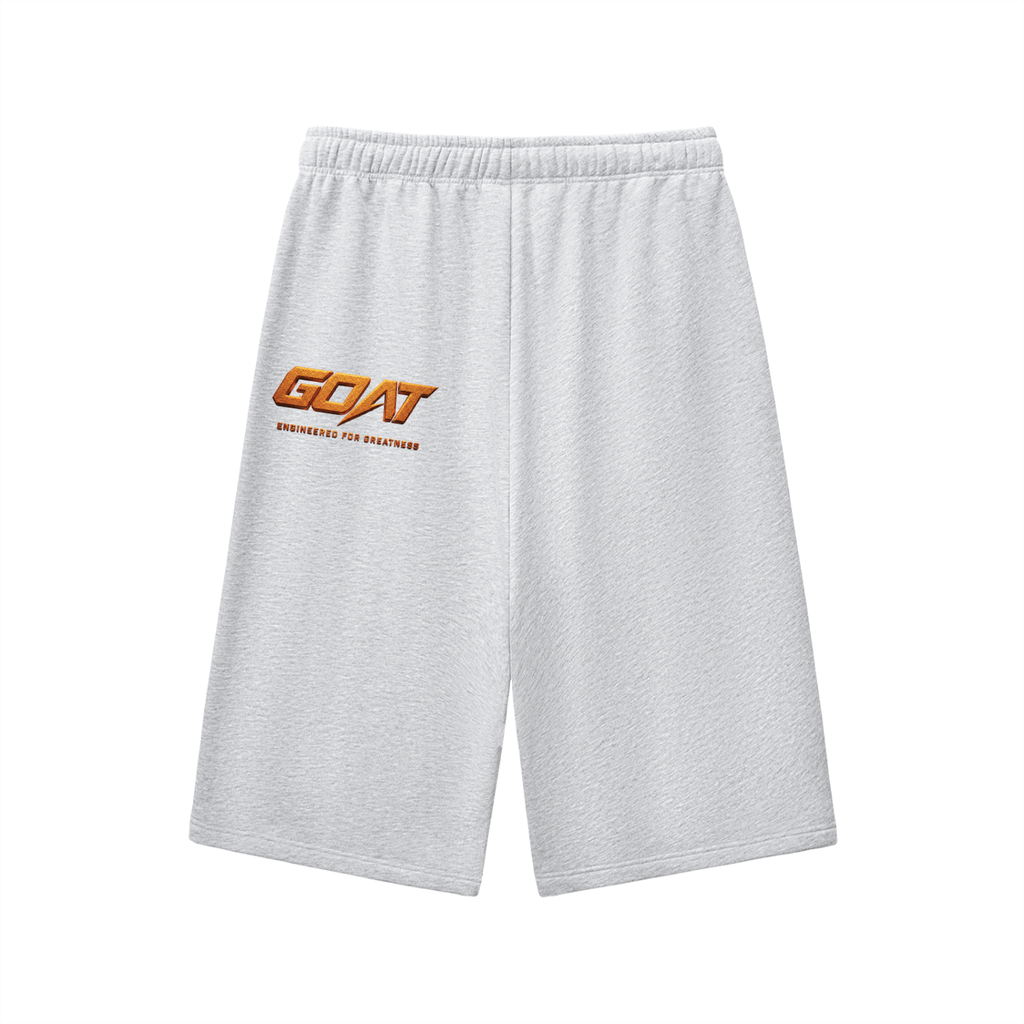 GOAT SOCIETY Hustle and Flow Relaxed Drawstring Three-Quarter Sweatpants