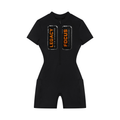 G.O.A.T. Society Women’s Quarter-Zip Short Sleeve Performance Romper