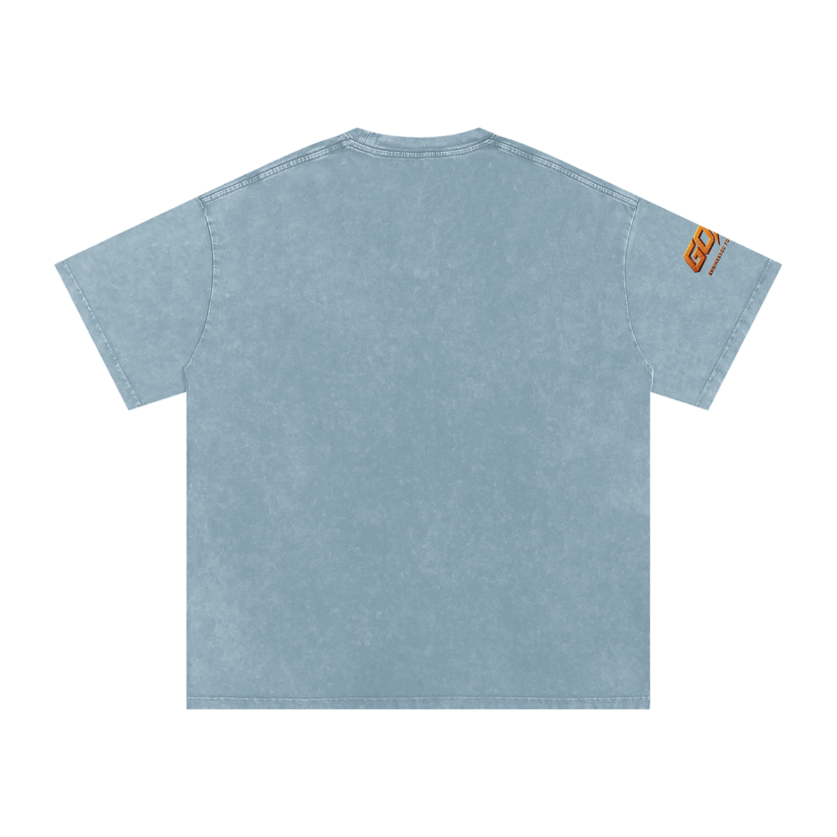 GOAT SOCIETY Championship DNA Snow Washed Oversized Cotton T-Shirt