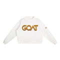 GOAT SOCIETY Essential Fleece Mock-Neck Crew Sweatshirt