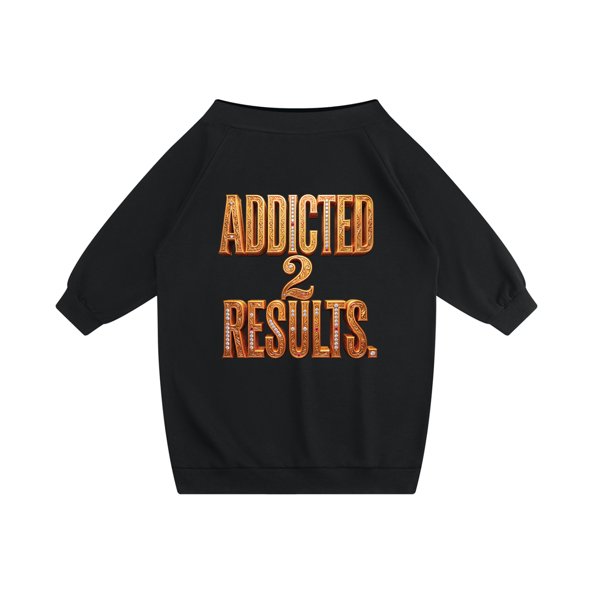 ADDICTED 2 RESULTS WOMEN’S OFF-THE-SHOULDER DRESS | 310 GSM COTTON-BLEND MINI DRESS