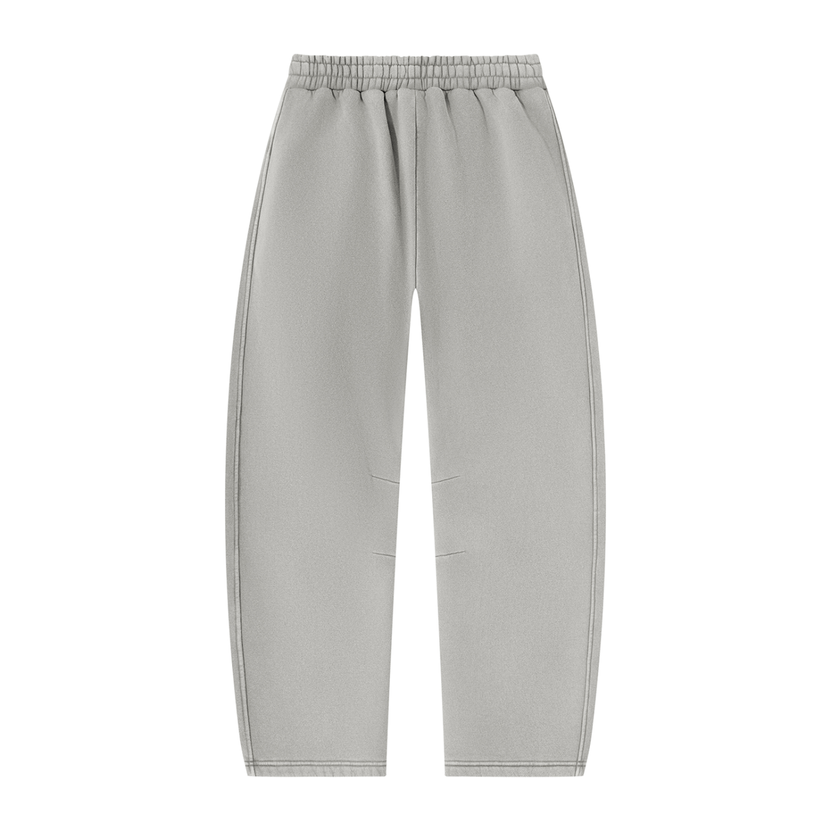 GOAT SOCIETY Work Hard Play Harder Vintage Wash Barrel Leg Fleece Sweatpants