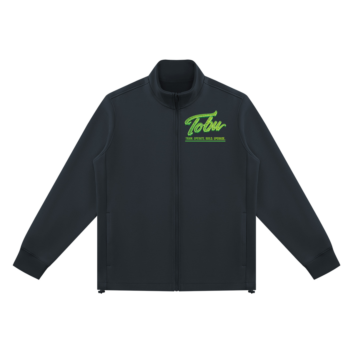 TOBU No Excuses Unisex Stand Collar Jacket
