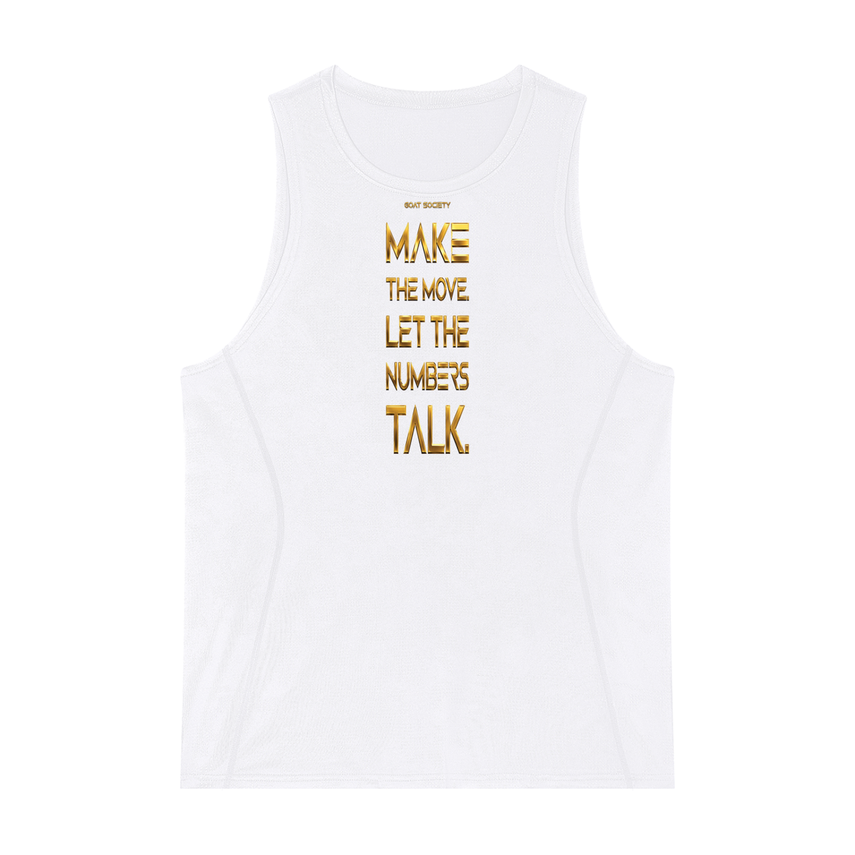 GOAT SOCIETY MEN'S PERFORMANCE ACTIVE TANK TOP