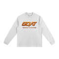 GOAT SOCIETY No Pressure Essential Mock Neck Sweatshirt
