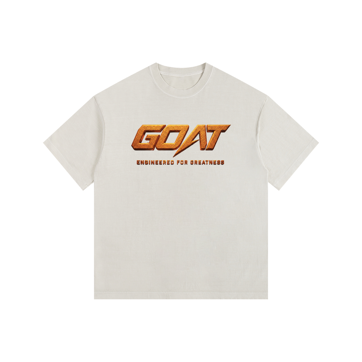 GOAT SOCIETY Everyday Hustle Vintage Washed Oversized Cotton T-Shirt