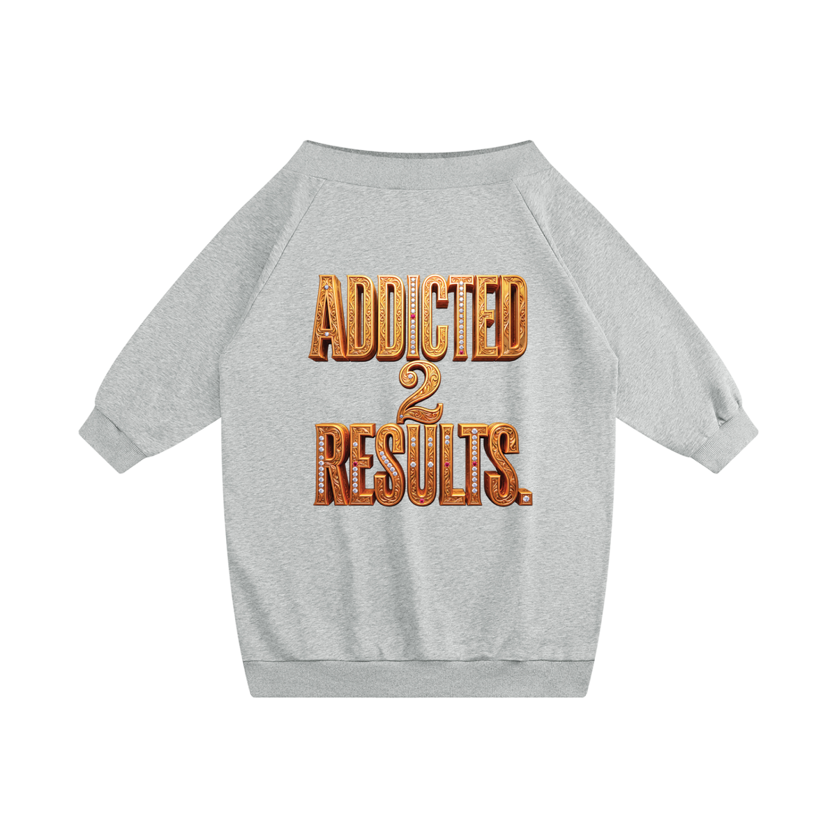 ADDICTED 2 RESULTS WOMEN’S OFF-THE-SHOULDER DRESS | 310 GSM COTTON-BLEND MINI DRESS