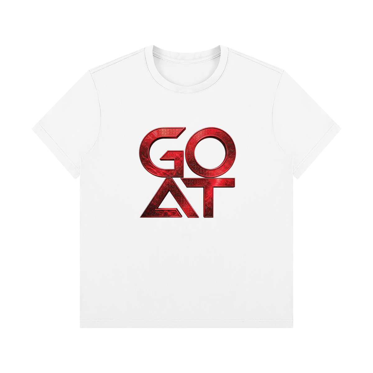 GOAT SOCIETY COMMITMENT TO EVERYTHING 210 GSM UNISEX CREWNECK T-SHIRT | PREMIUM EVERYDAY STREETWEAR
