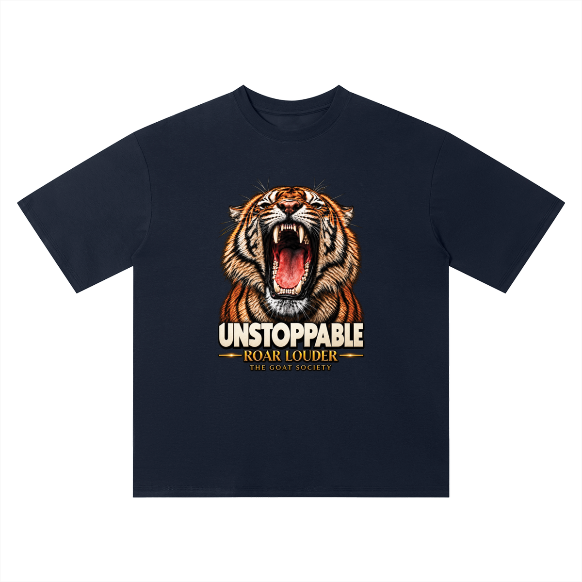 GOAT SOCIETY ROAR LOUDER UNISEX QUICK-DRY T-SHIRT | 150 GSM PERFORMANCE LIFESTYLE TEE