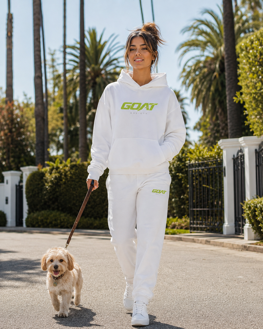 GOAT SOCIETY 460 GSM HEAVYWEIGHT OVERSIZED FLEECE HOODIE