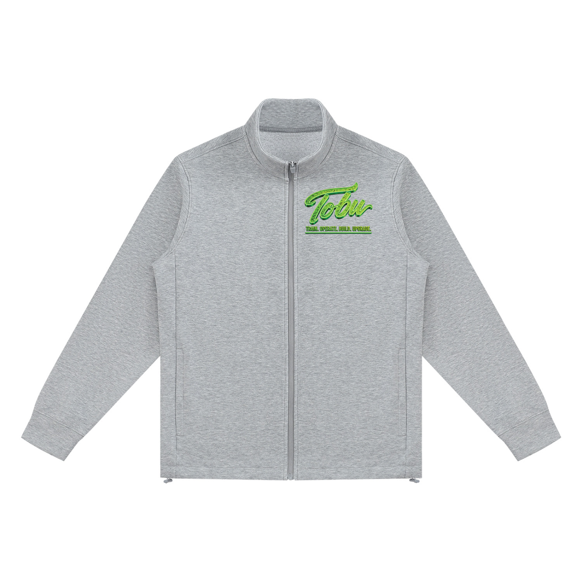 TOBU No Excuses Unisex Stand Collar Jacket
