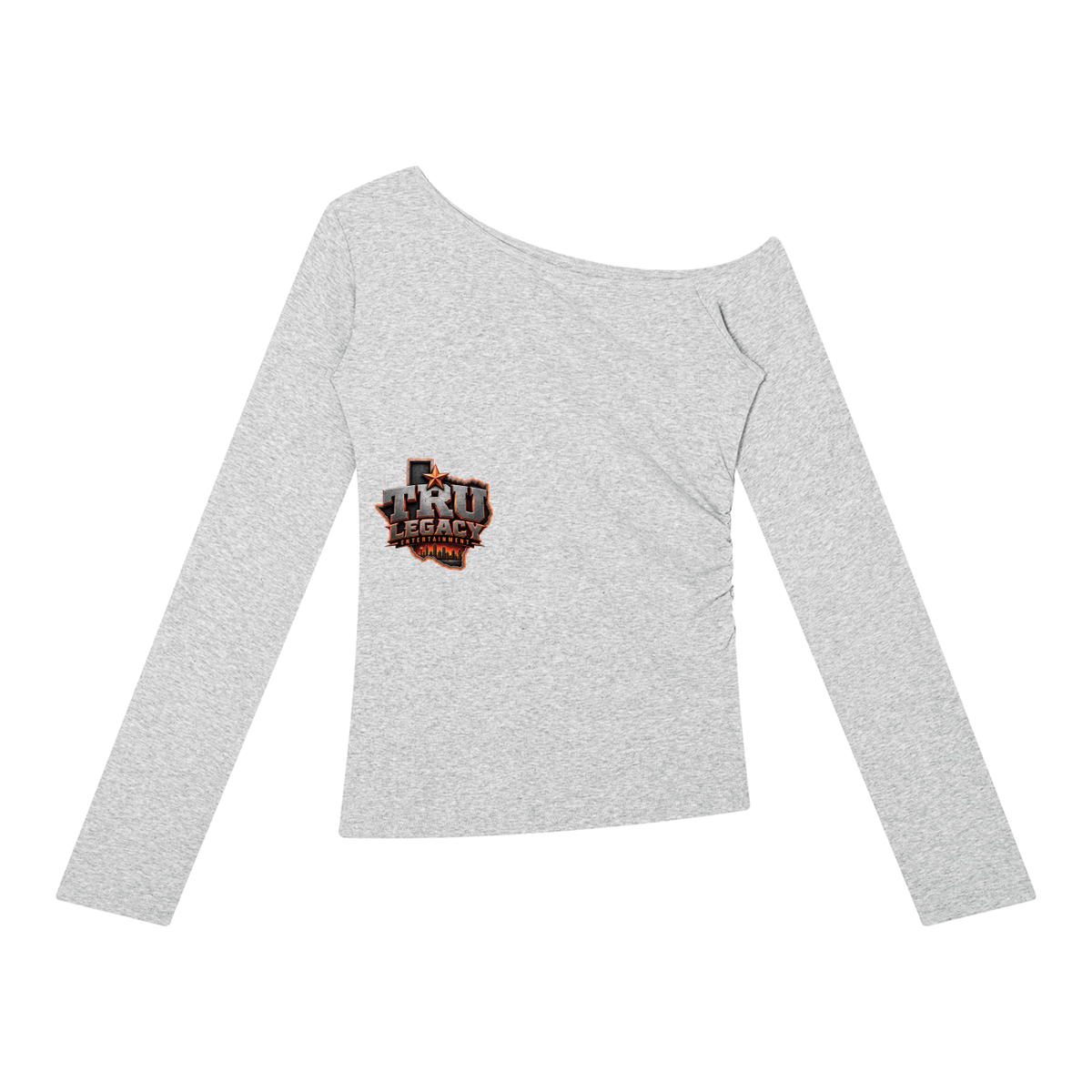 TRU LEGACY | CREATE YOUR LEGACY OFF SHOULDER PULLOVER