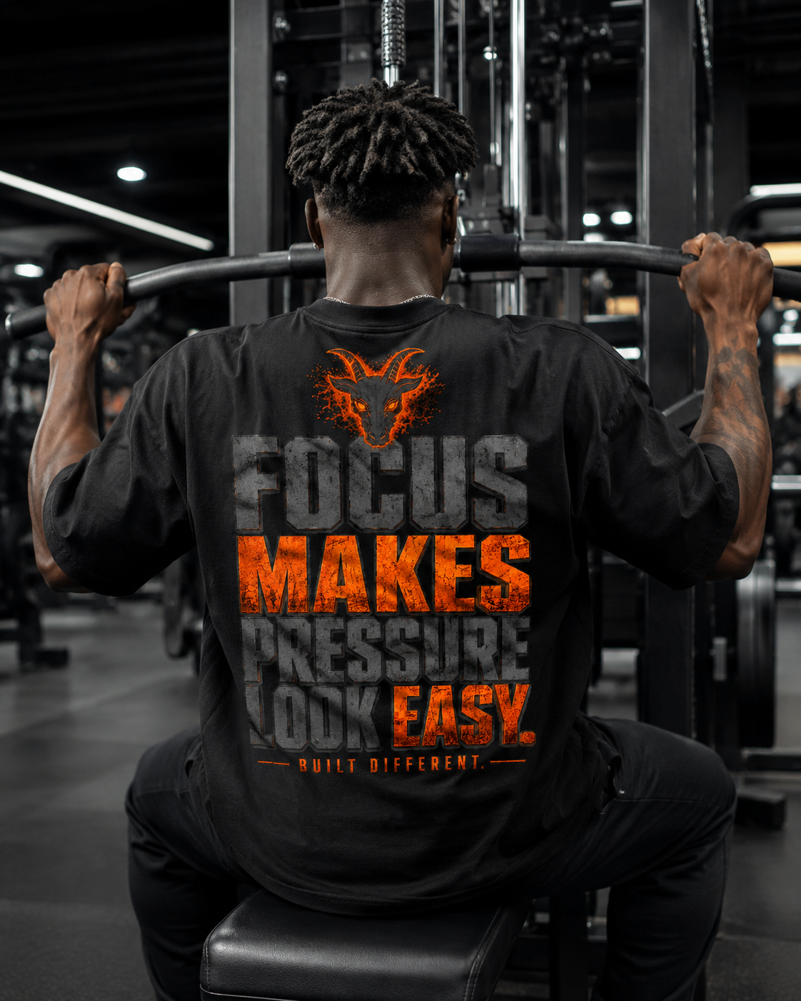 G.O.A.T. Society Heavyweight Drop Shoulder Tee