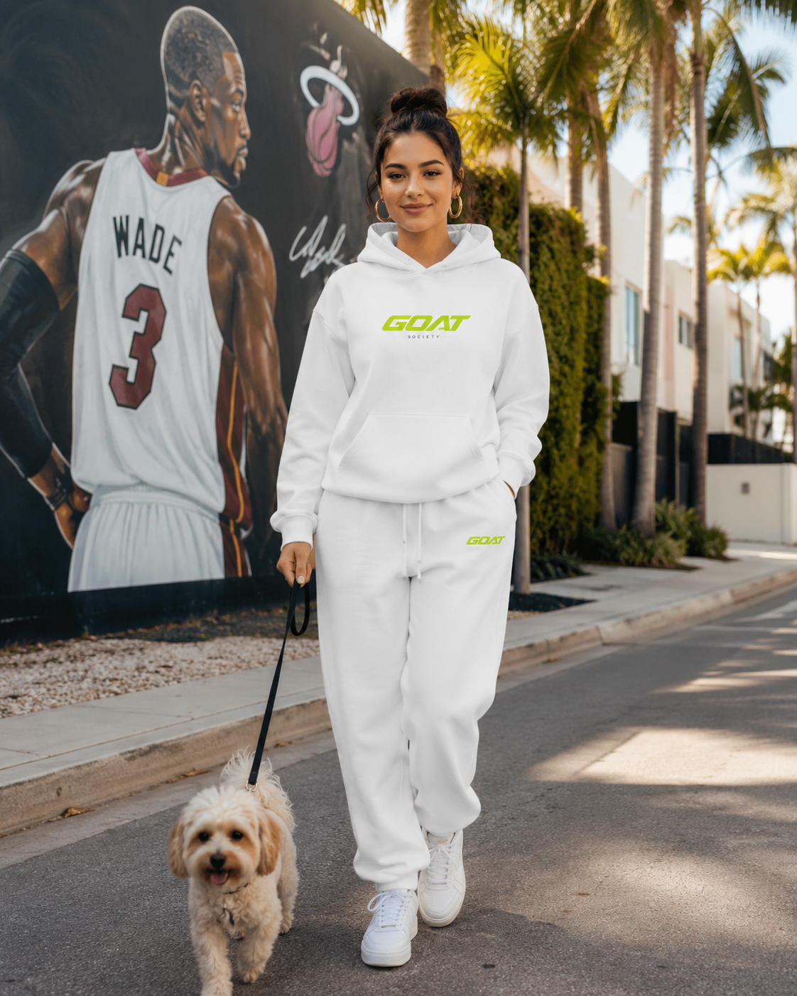 GOAT SOCIETY 460 GSM HEAVYWEIGHT OVERSIZED FLEECE HOODIE