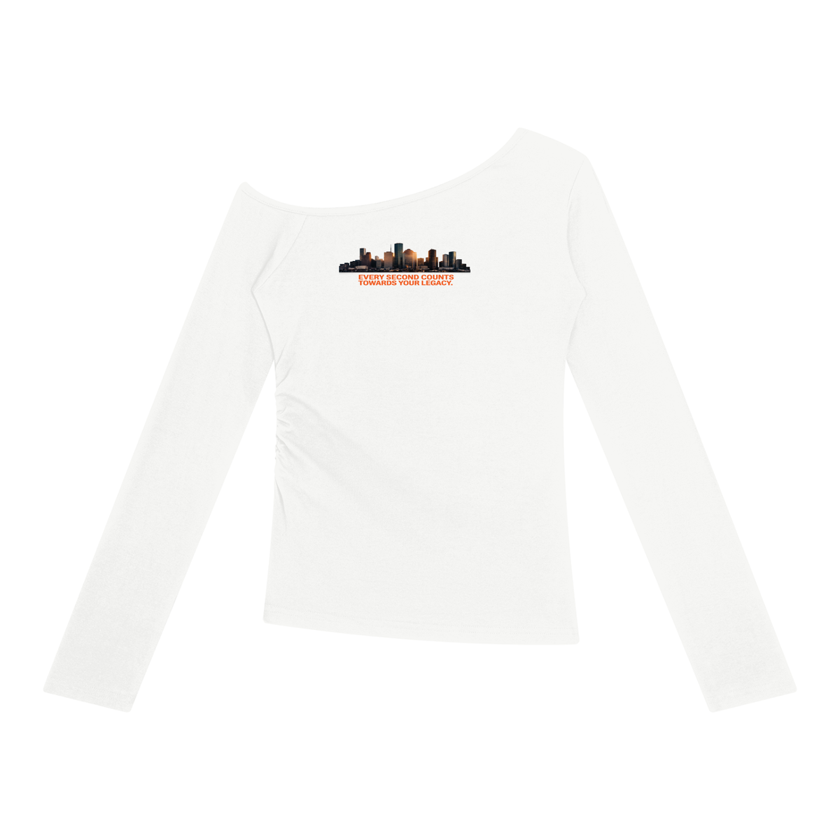 TRU LEGACY | CREATE YOUR LEGACY OFF SHOULDER PULLOVER