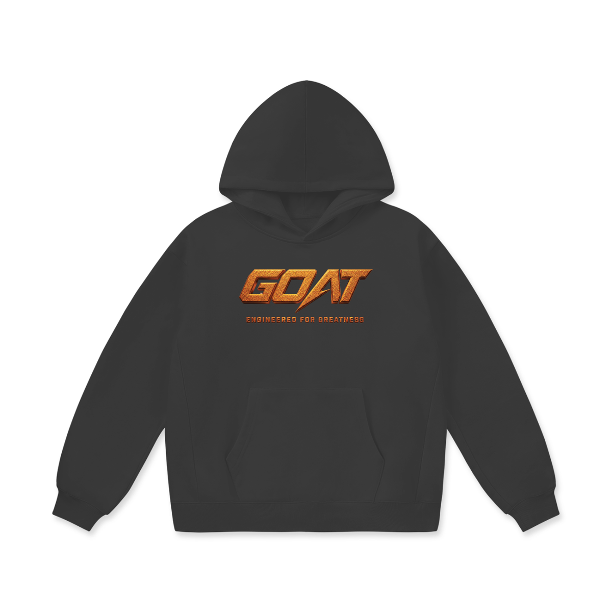 GOAT SOCIETY Standing on Business Oversized Heavyweight Fleece Hoodie