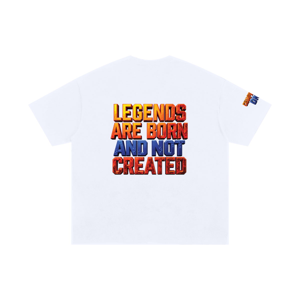 CHAMPIONSHIP DNA LARGER THAN LIFE COLLECTION UNISEX OVERSIZED T-SHIRT | 250 GSM COTTON | 4XL & 5XL