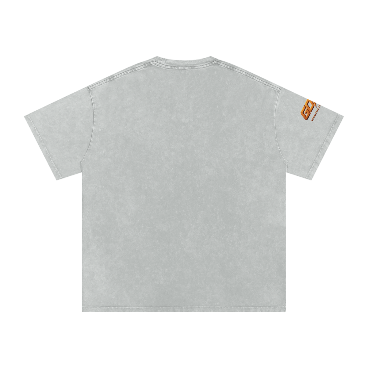 GOAT SOCIETY Championship DNA Snow Washed Oversized Cotton T-Shirt