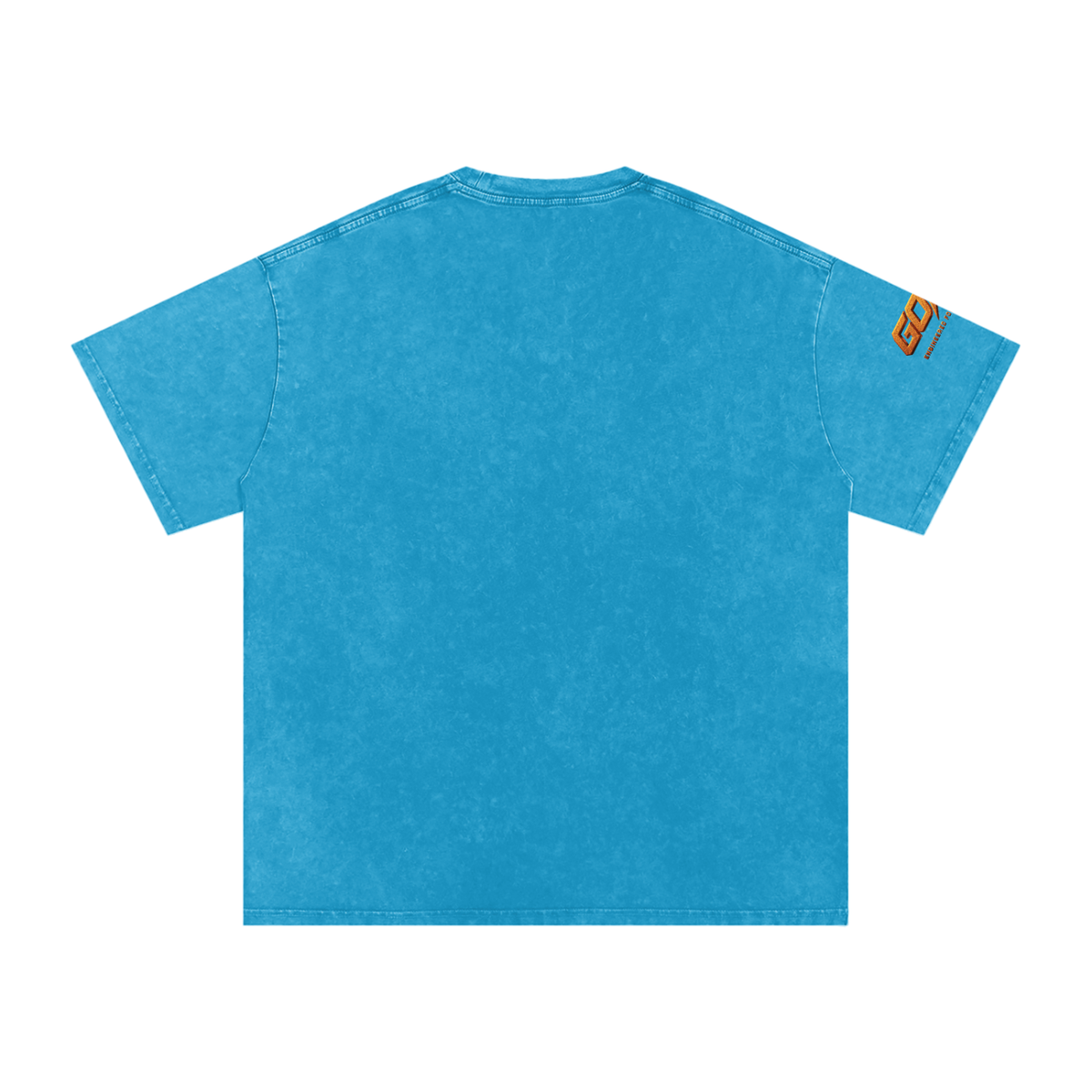GOAT SOCIETY Championship DNA Snow Washed Oversized Cotton T-Shirt