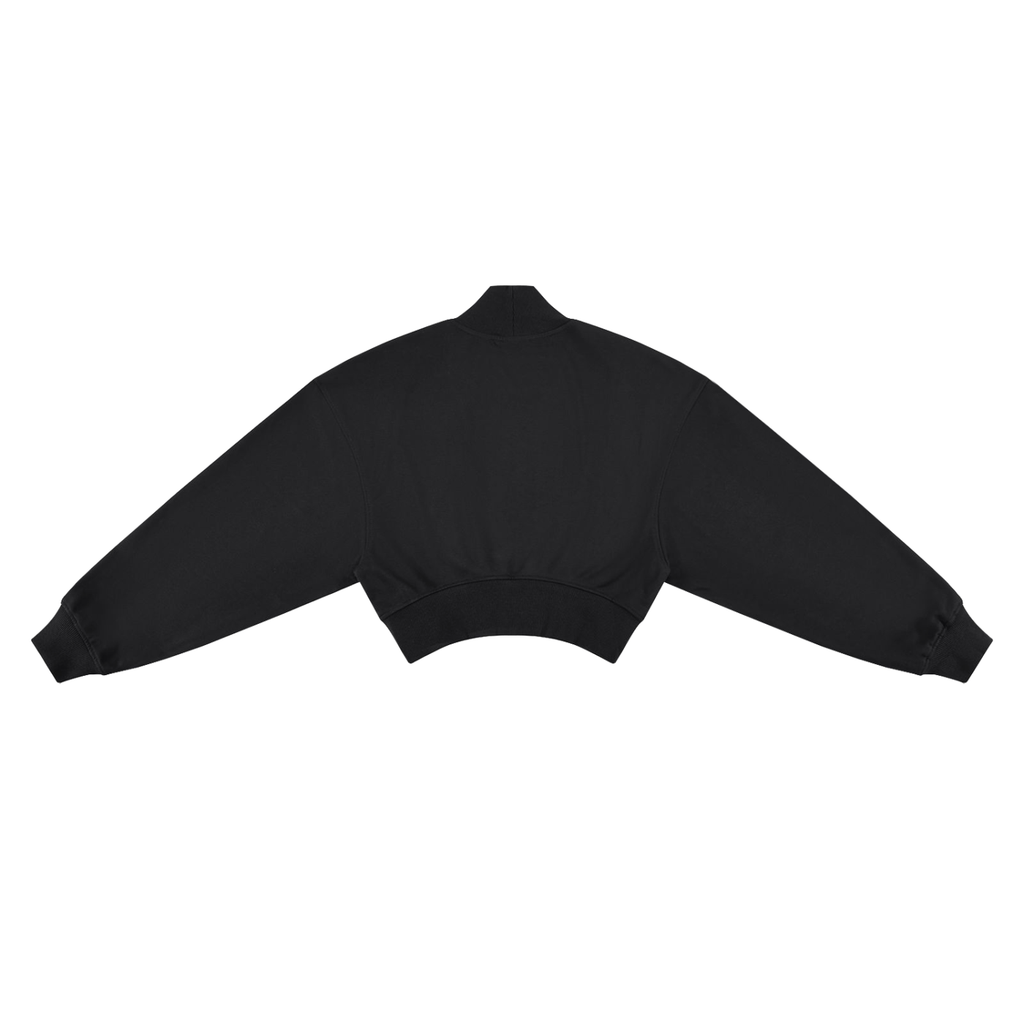 ADDICTED 2 RESULTS WOMEN’S 280 GSM CROPPED MOCK NECK SWEATSHIRT | PREMIUM LIFESTYLE WEAR