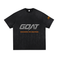G.O.A.T. Society Vintage Wash Frayed Tee
