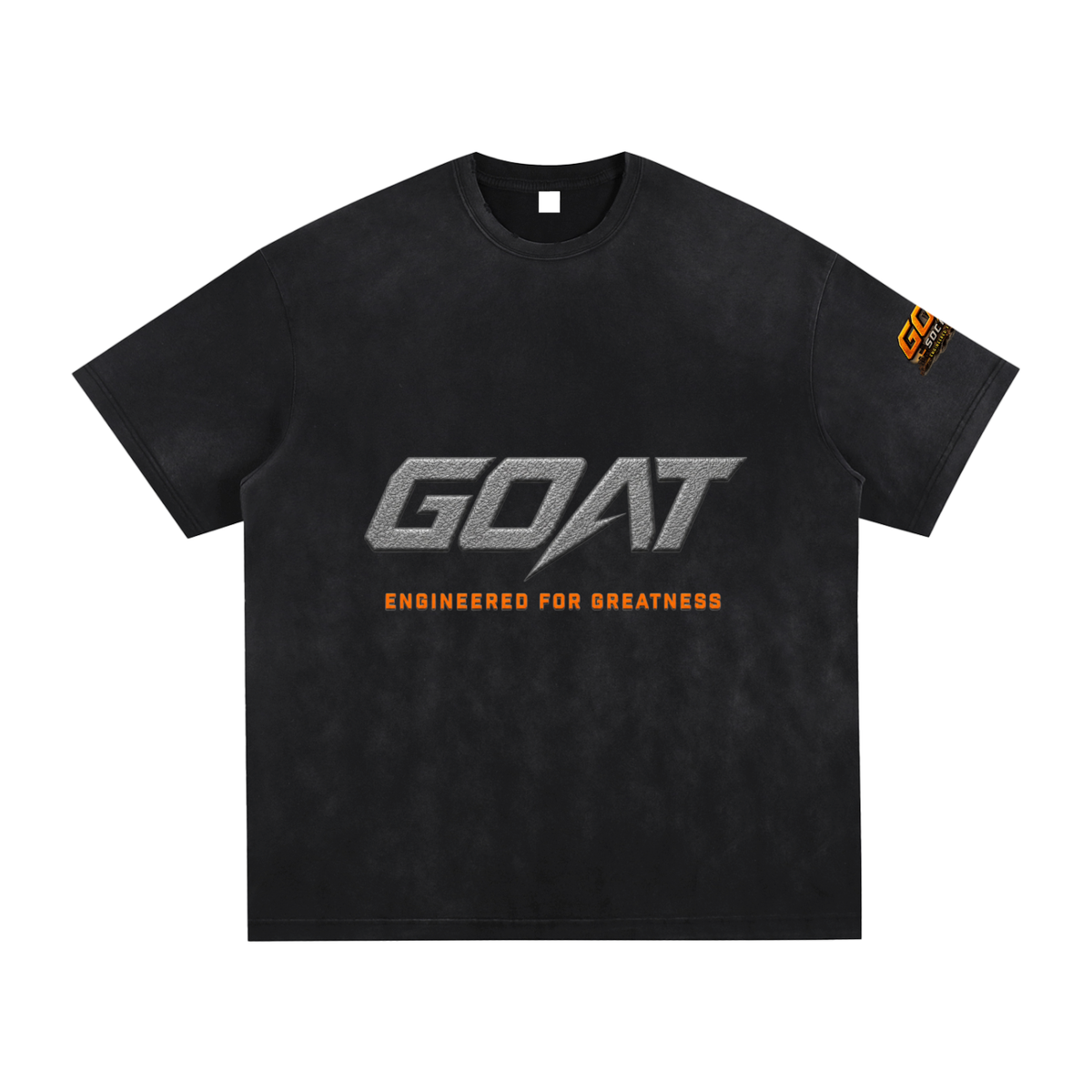 G.O.A.T. Society Vintage Wash Frayed Tee