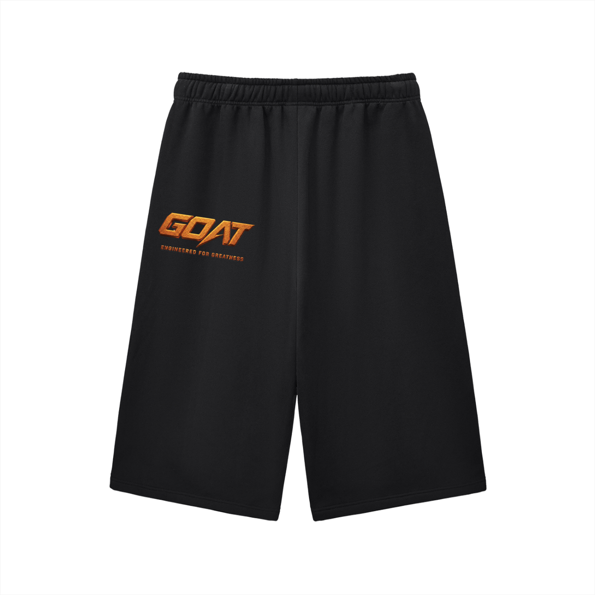 GOAT SOCIETY Hustle and Flow Relaxed Drawstring Three-Quarter Sweatpants