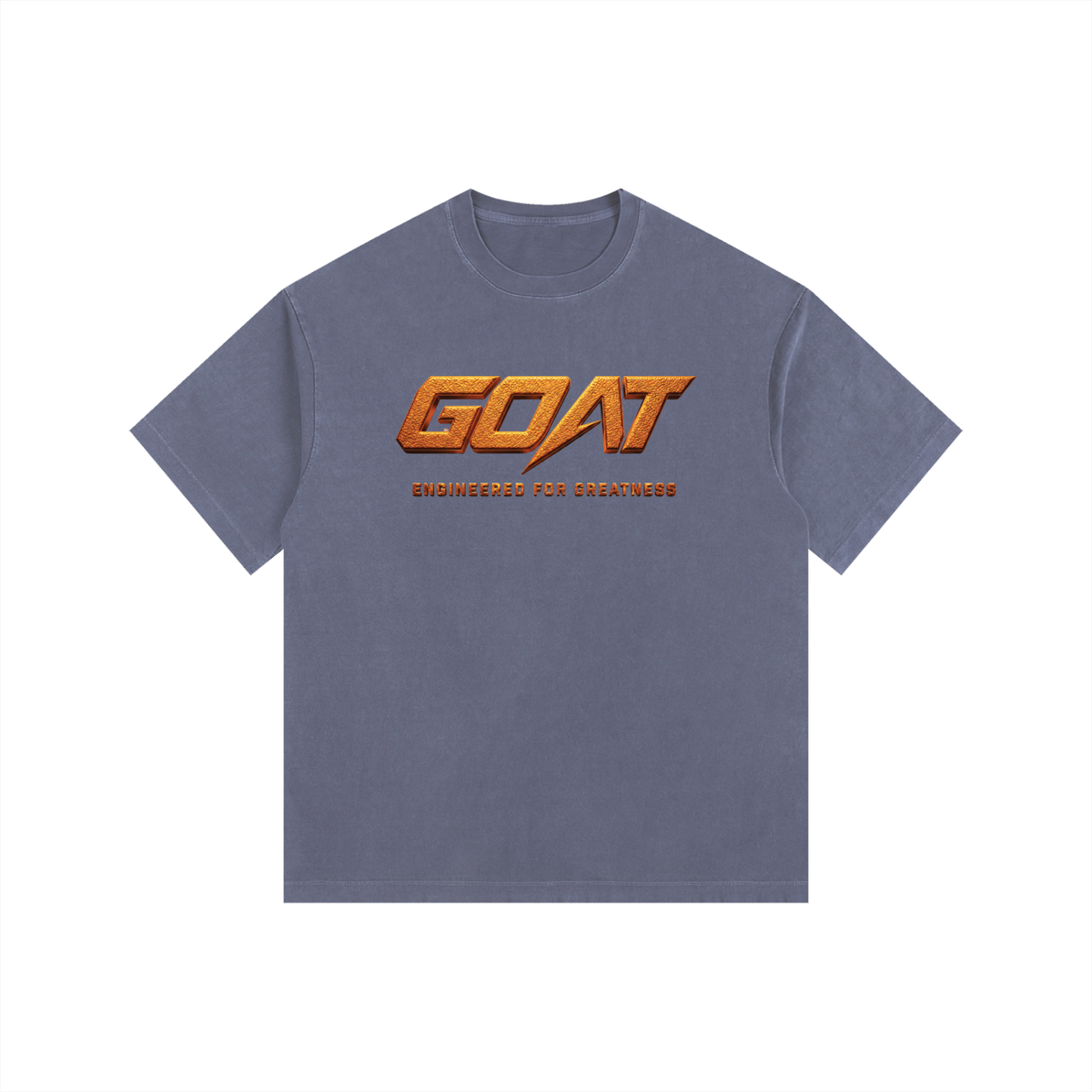 GOAT SOCIETY Everyday Hustle Vintage Washed Oversized Cotton T-Shirt