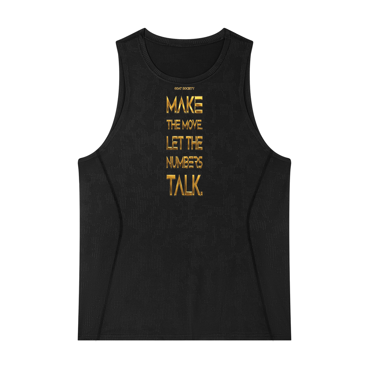 GOAT SOCIETY MEN'S PERFORMANCE ACTIVE TANK TOP