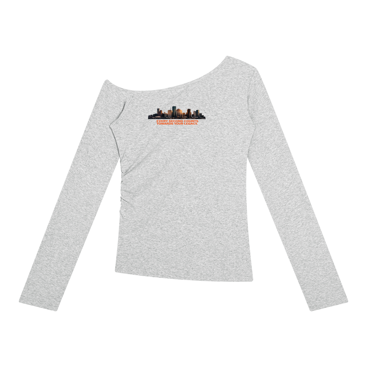 TRU LEGACY | CREATE YOUR LEGACY OFF SHOULDER PULLOVER