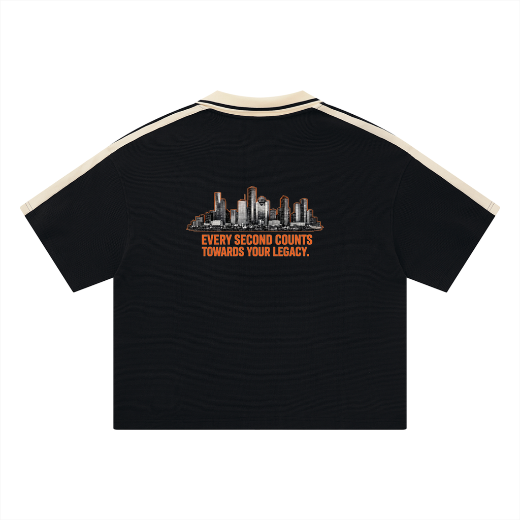 G.O.A.T. Society Unisex Color Block Polo Shirt