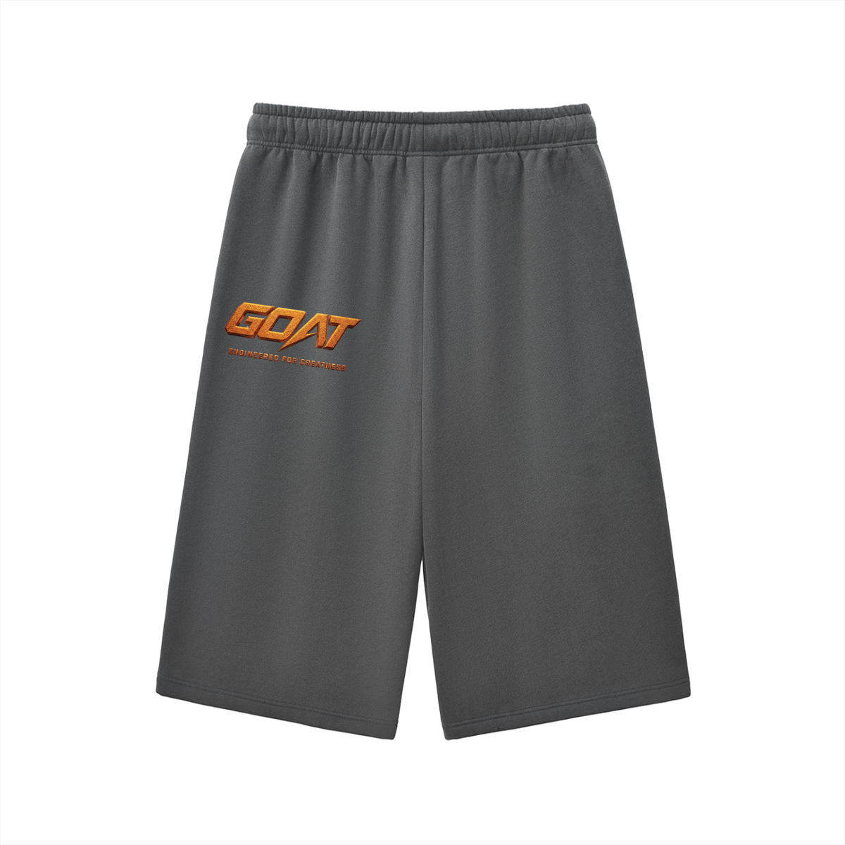 GOAT SOCIETY Hustle and Flow Relaxed Drawstring Three-Quarter Sweatpants