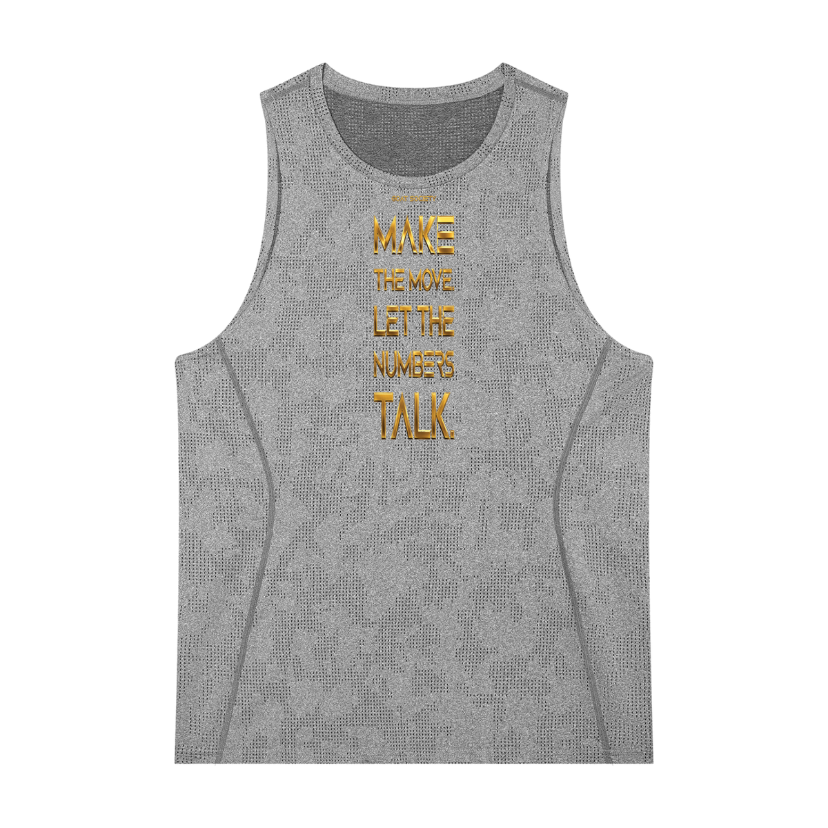 GOAT SOCIETY MEN'S PERFORMANCE ACTIVE TANK TOP