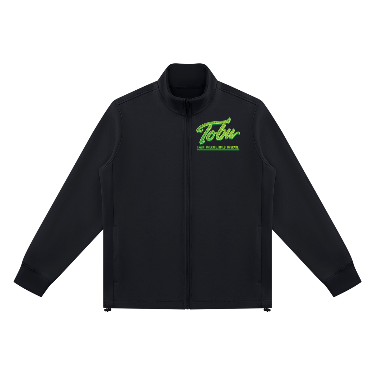 TOBU No Excuses Unisex Stand Collar Jacket