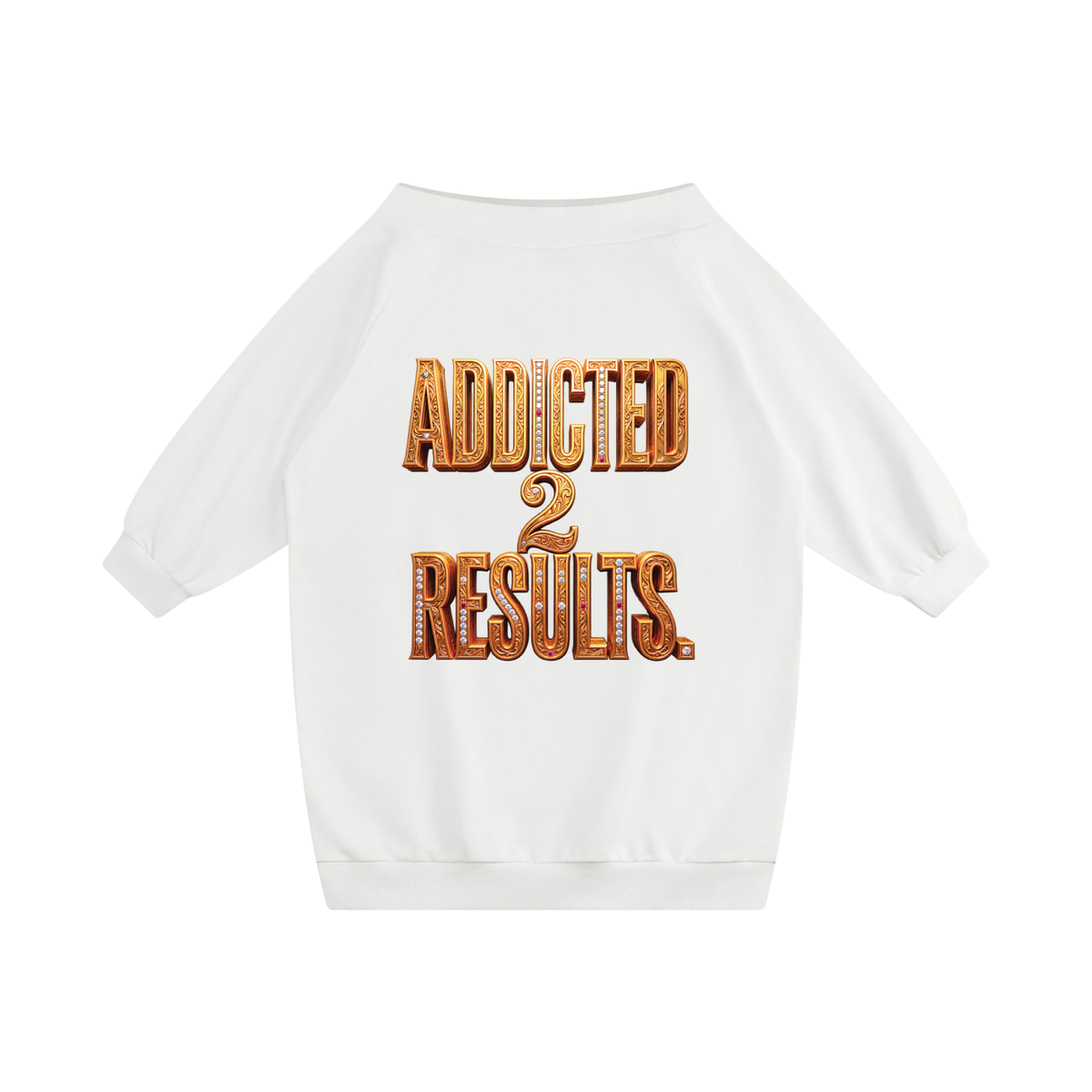 ADDICTED 2 RESULTS WOMEN’S OFF-THE-SHOULDER DRESS | 310 GSM COTTON-BLEND MINI DRESS