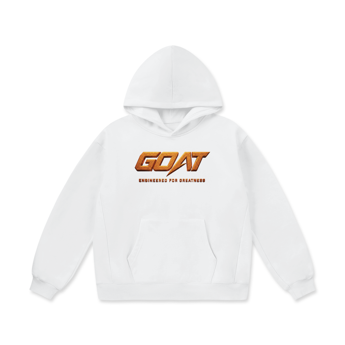 GOAT SOCIETY Standing on Business Oversized Heavyweight Fleece Hoodie