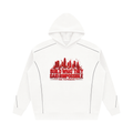TOBU BUILD WHAT THEY SAID IS IMPOSSIBLE 345 GSM OVERSIZED PIPING FLEECE HOODIE | UNISEX