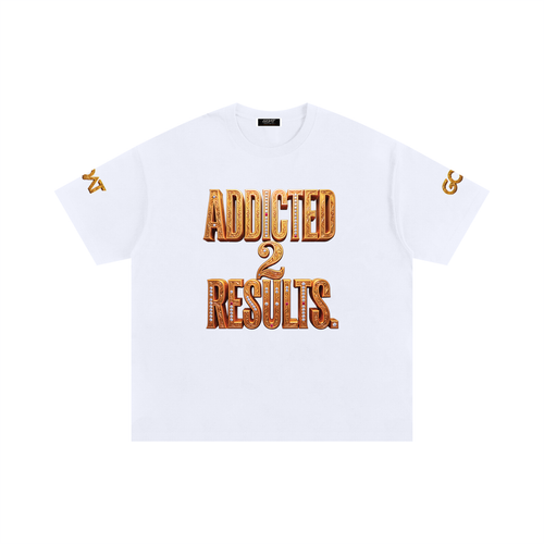 ADDICTED 2 RESULTS LARGER THAN LIFE COLLECTION | 250 GSM OVERSIZED COTTON T-SHIRT