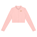ADDICTED 2 RESULTS WOMEN’S 220 GSM CROPPED YOGA SPORTS JACKET | FULL-ZIP ACTIVEWEAR